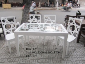 Bộ bàn ghế phòng ăn đẹp BK-23