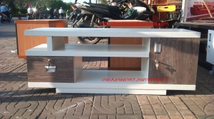 Kệ tivi hiện đại sơn trắng BK-01
