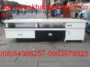 Kệ tivi hiện đại sơn trắng BK-15
