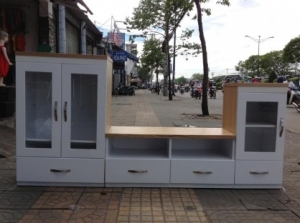 Kệ tivi hiện đại sơn trắng BK-47