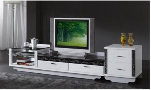Kệ tivi hiện đại sơn trắng BK-49
