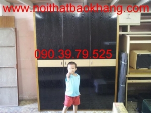Tủ áo đẹp vàng đen BK-27