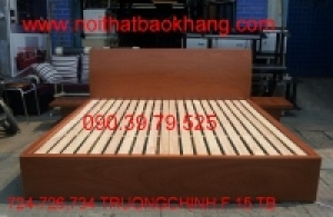 Giường ngủ gỗ tự nhiên BK27