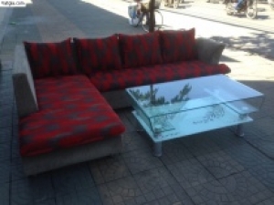 Sofa góc đẹp vải Chi Lai BK00