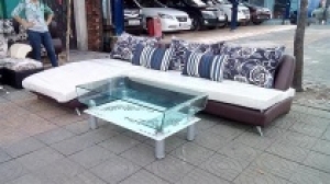 Sofa góc thư giãn, kiễu dáng hiện đại BK03