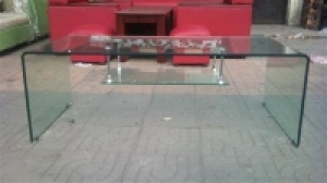Bàn sofa kính trắng BK17